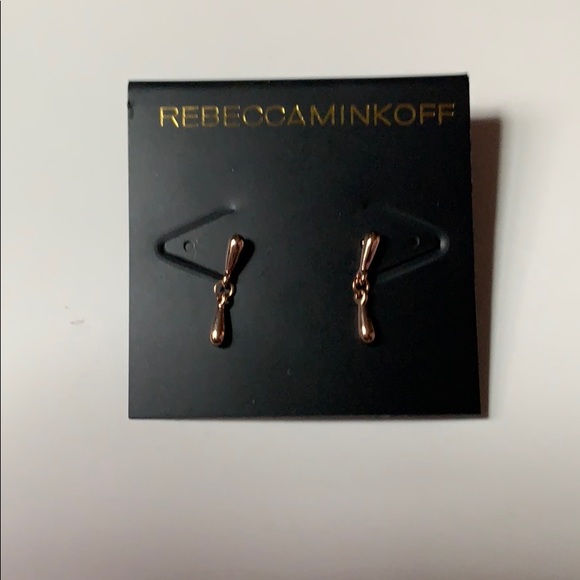 Rebecca Minkoff Jewelry - Rebecca Minkoff Rose Gold Earrings New With Tags Rebecca Minkoff Jewelry - Rebecca Minkoff Rose Gold Earrings New With Tags